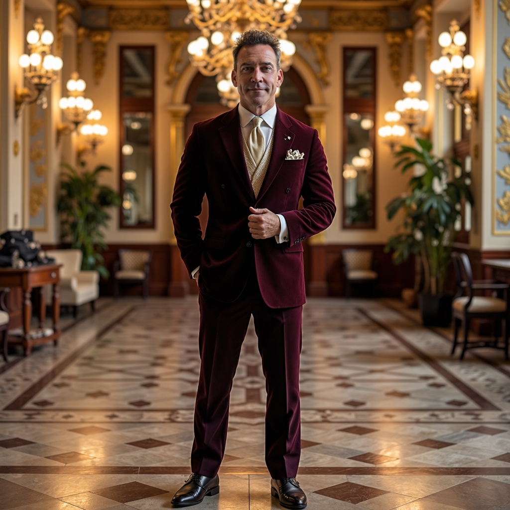 photograph of jon407 man standing in the-FLUX TRAI